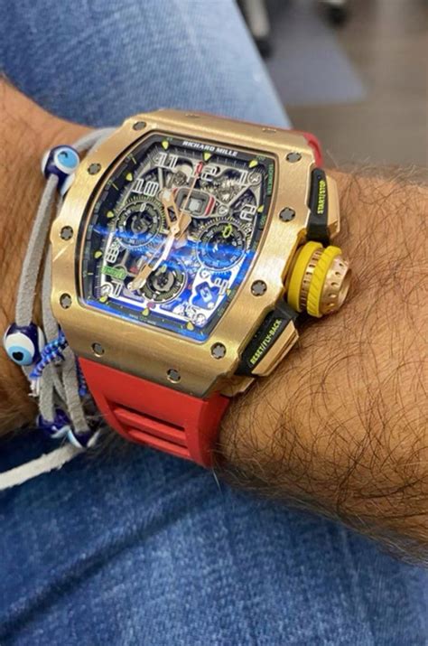 A look at the 0K Richard Mille watch stolen in Beverly Hills